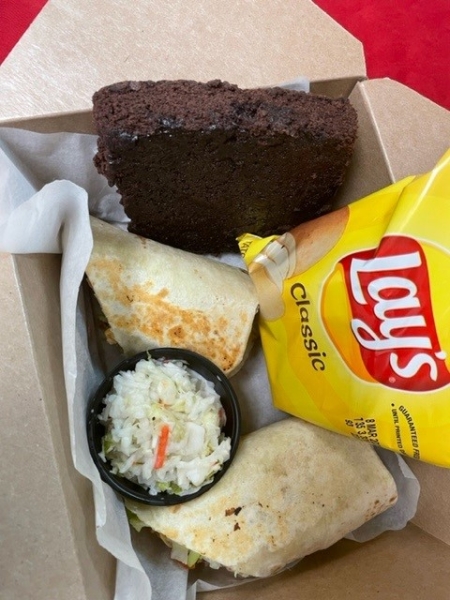 Chicken, Bacon & Ranch Wrap Boxed Lunch